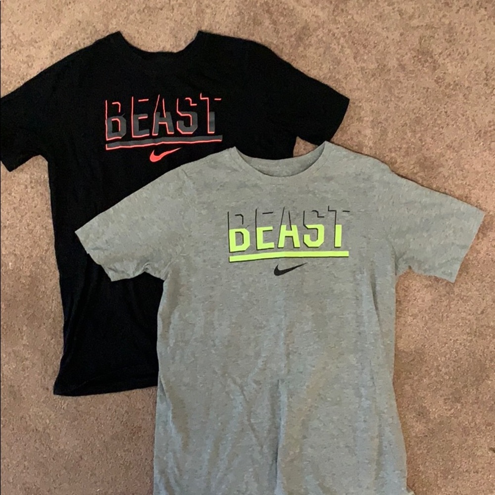 Two Nike T-shirts
